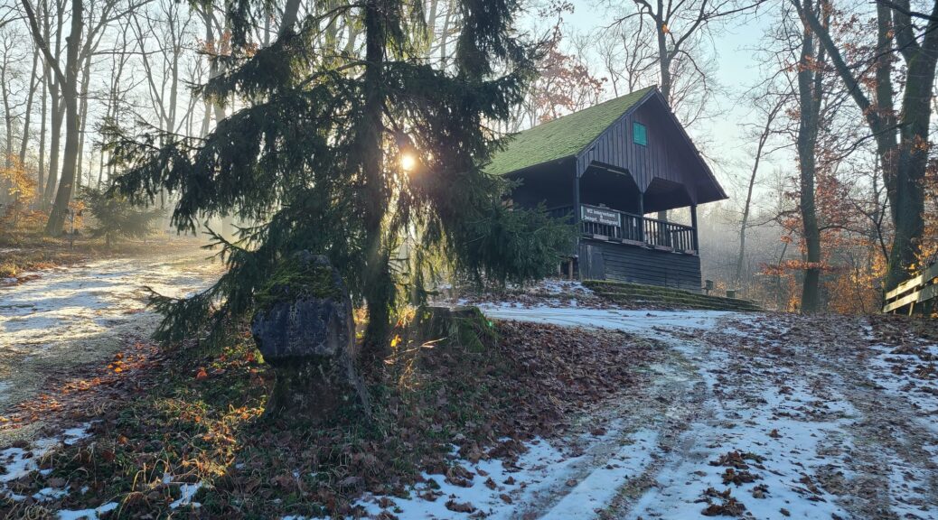 Hütte Hirschgrund Winter